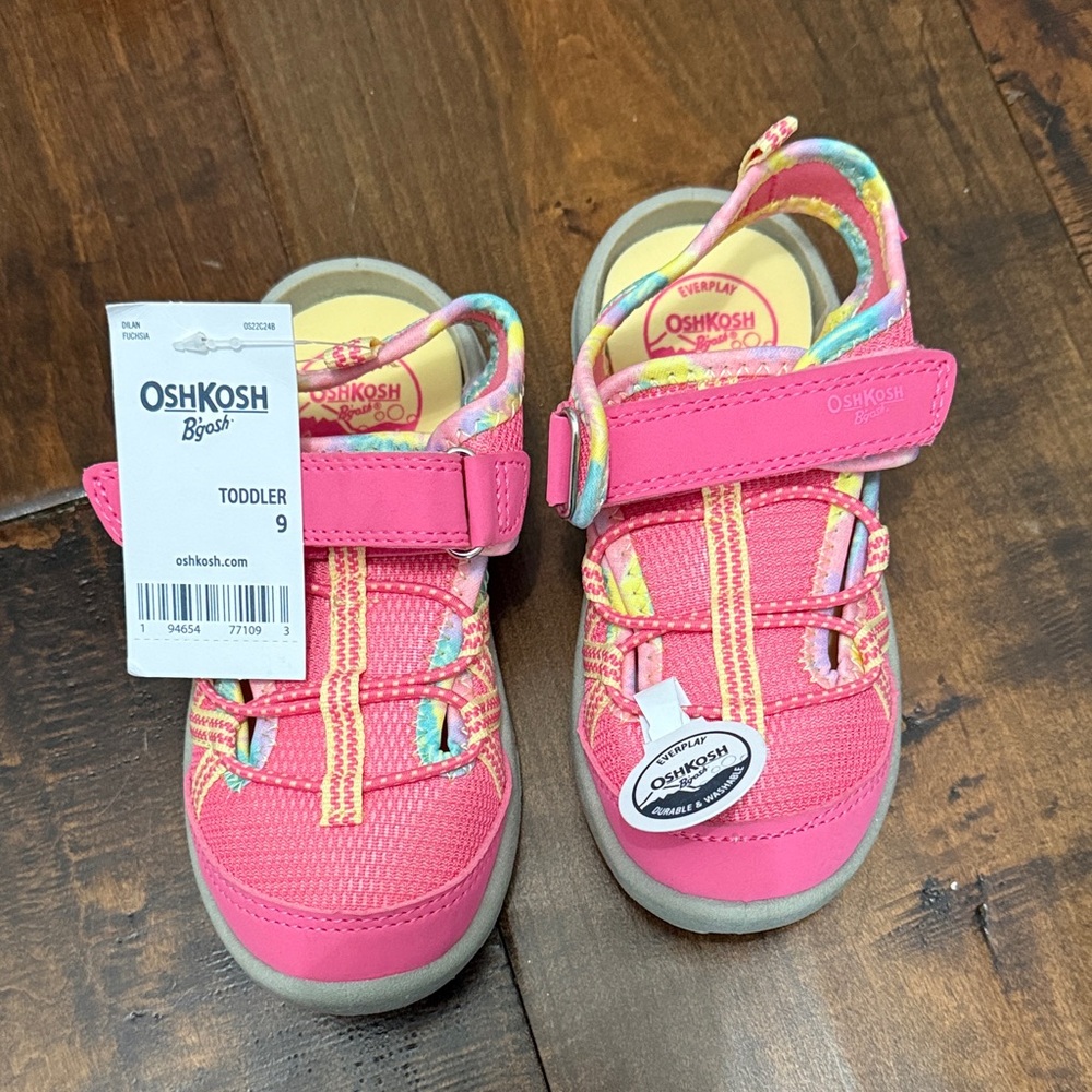 OshKosh B'gosh Vibrant Pink Toddler Sandals
